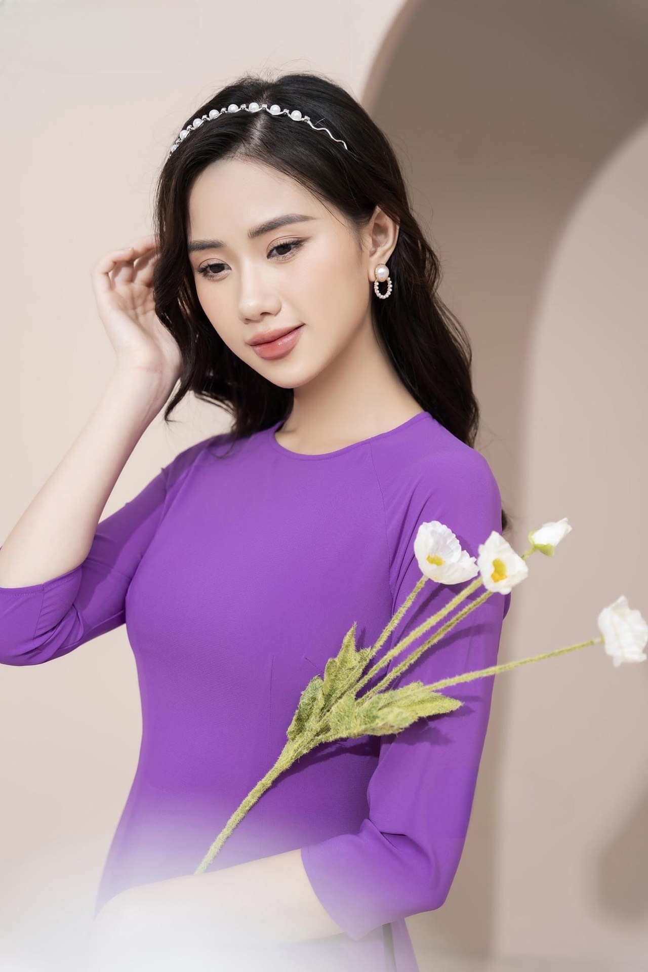 [BÃO SALE] Áo Dài Trơn Lụa Nhật Các Màu- Siêu Xinh