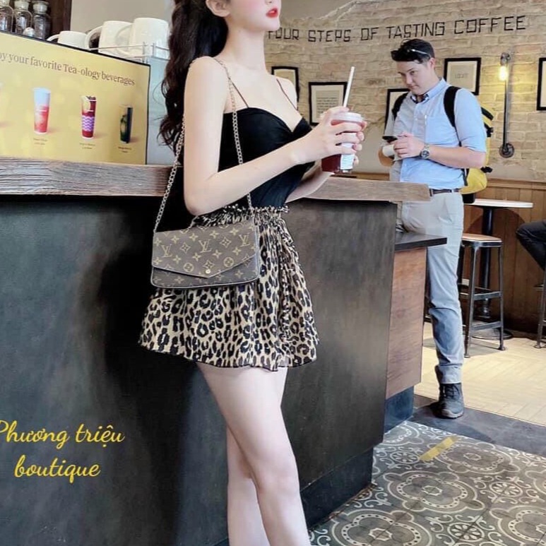 [HCM]SÉT YẾN BÈO ÁO CÓ MÚT NGỰC THỜI TRANG