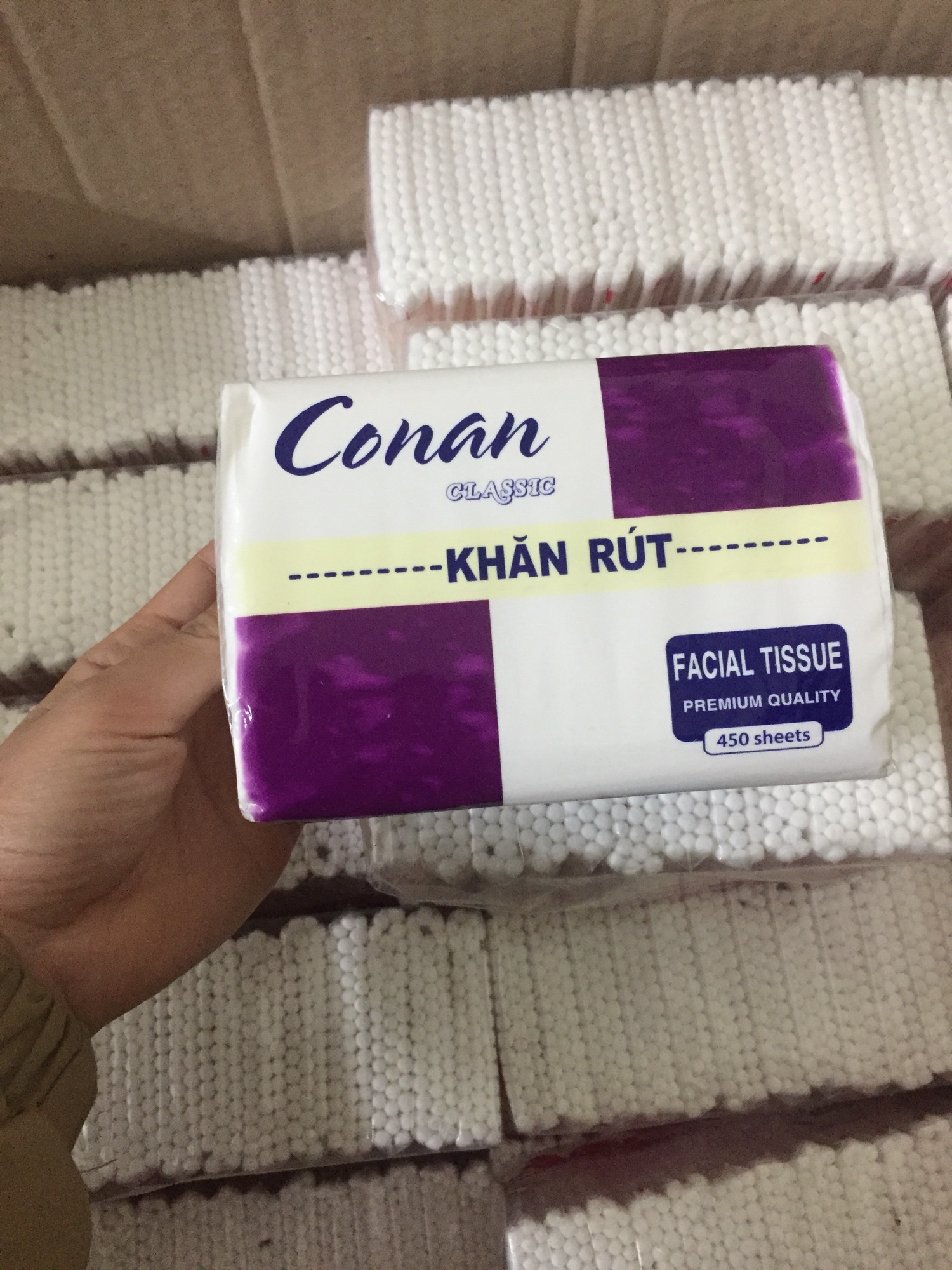 Khăn rút Conan(450 tờ)