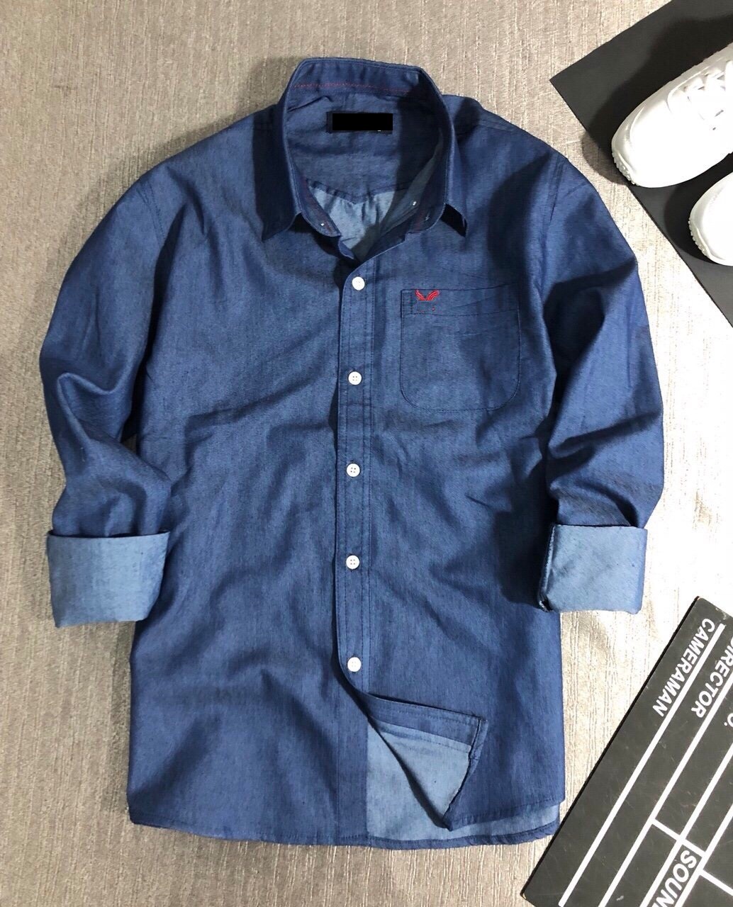 Áo sơ mi denim hàng xuất cực chất XK72