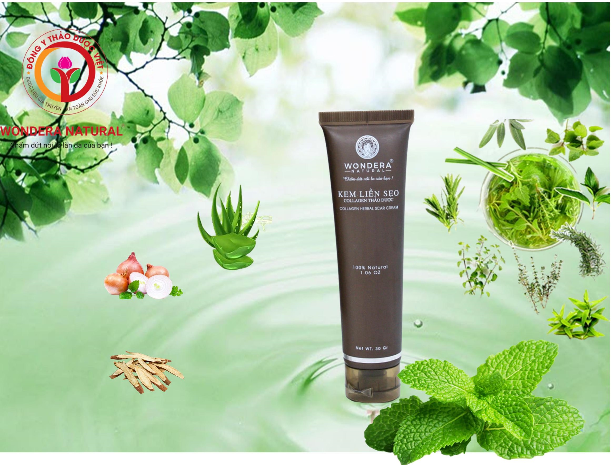 Kem mờ sẹo thảo dược 30g ( sẹo rỗ,sẹo thâm, sẹo lồi, lõm, sẹo do mỗ để lại,....)
