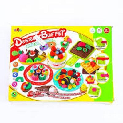 Đồ chơi đất sét có nhiều khuôn không dính tay 8 hộp màu có mùi thơm cao cấp, dat set co khuon khong dinh tay loai 8 hop mau