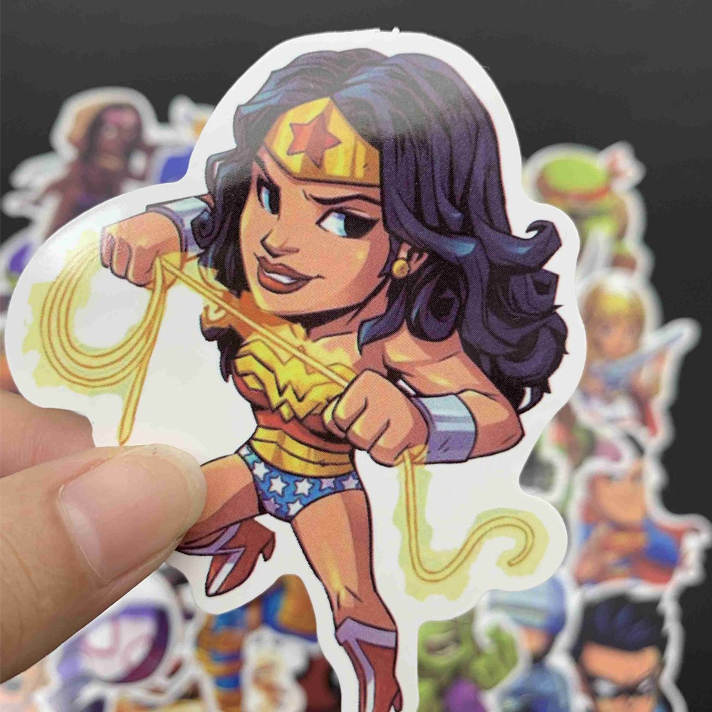 Sticker PVC Chống nước Hình dán Siêu nhân Marvel ST-018