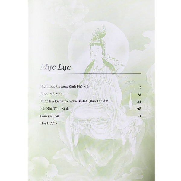 Sách - Kinh Phổ Môn - HT. Thích Trí Tịnh ( Bản In Màu Đẹp )