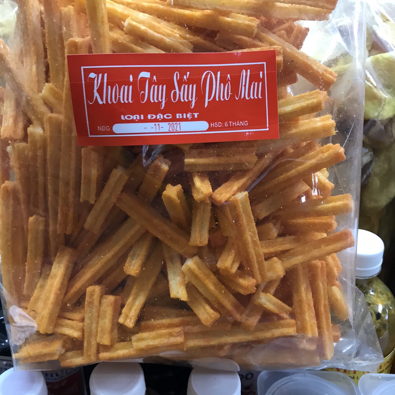 250 gram khoai tây sấy phô mai - đặc sản đà lạt
