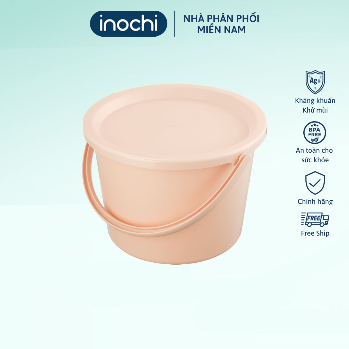 Xô nhựa cao cấp Notoro 11L