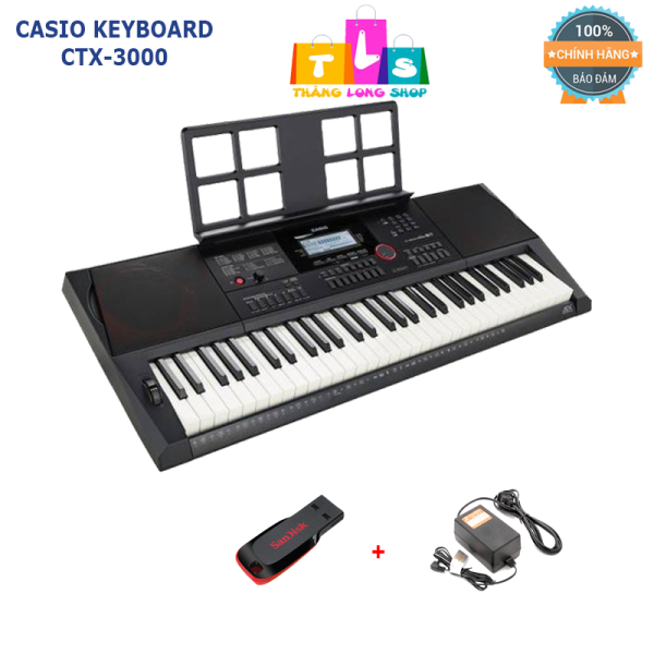 [Chính hãng] Đàn organ di động Casio CTX3000 - Casio Keyboard CTX 3000