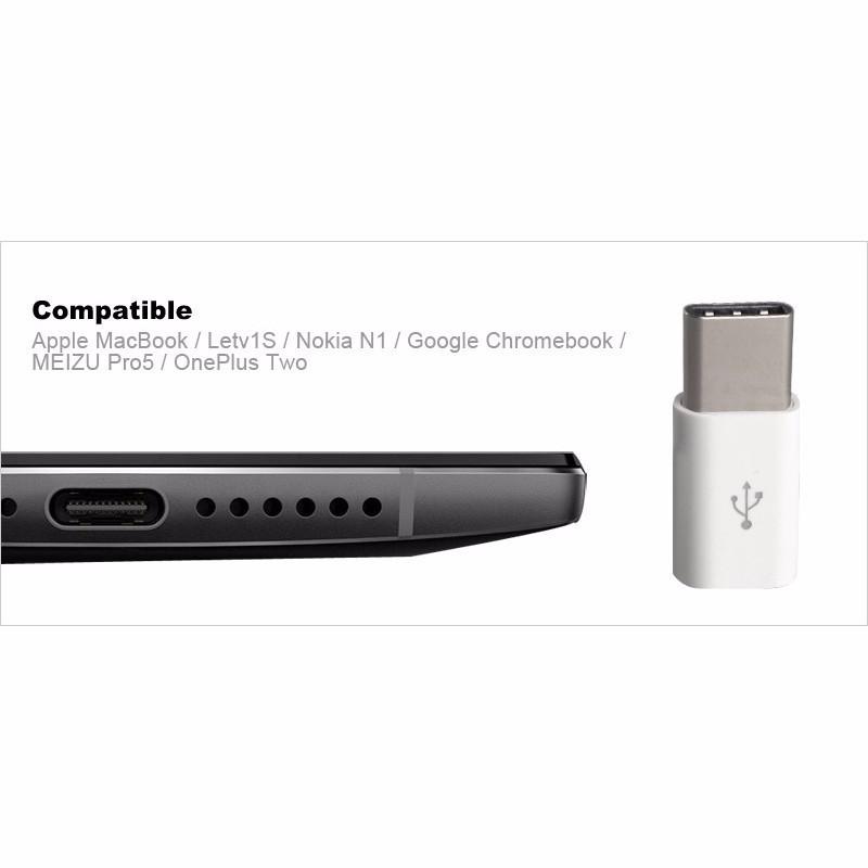 [HCM]Đầu chuyển đổi Micro USB sang USB Type C