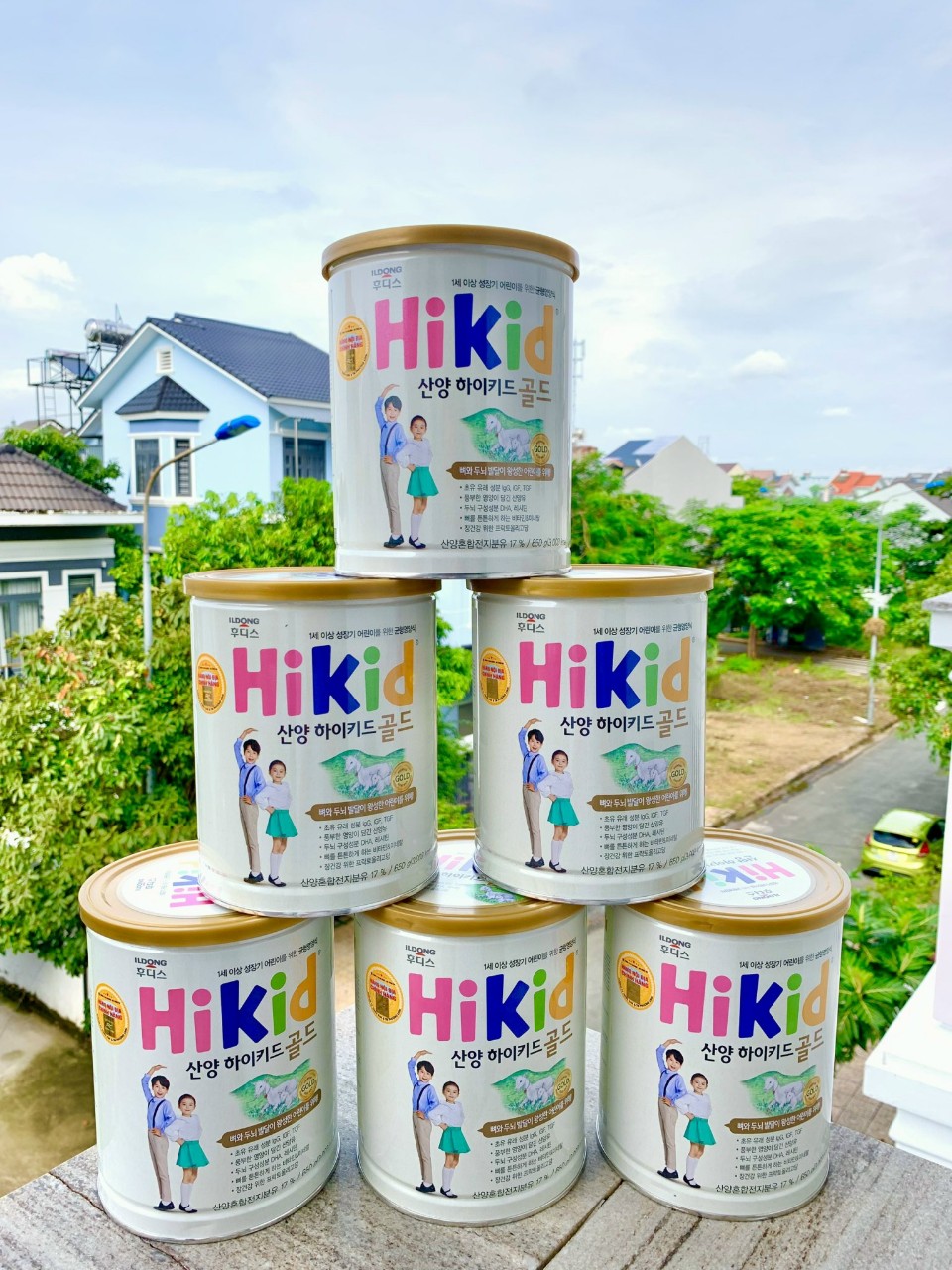 (Giảm giá 1 tuần) Sữa dê núi Hikid Gold 650g
