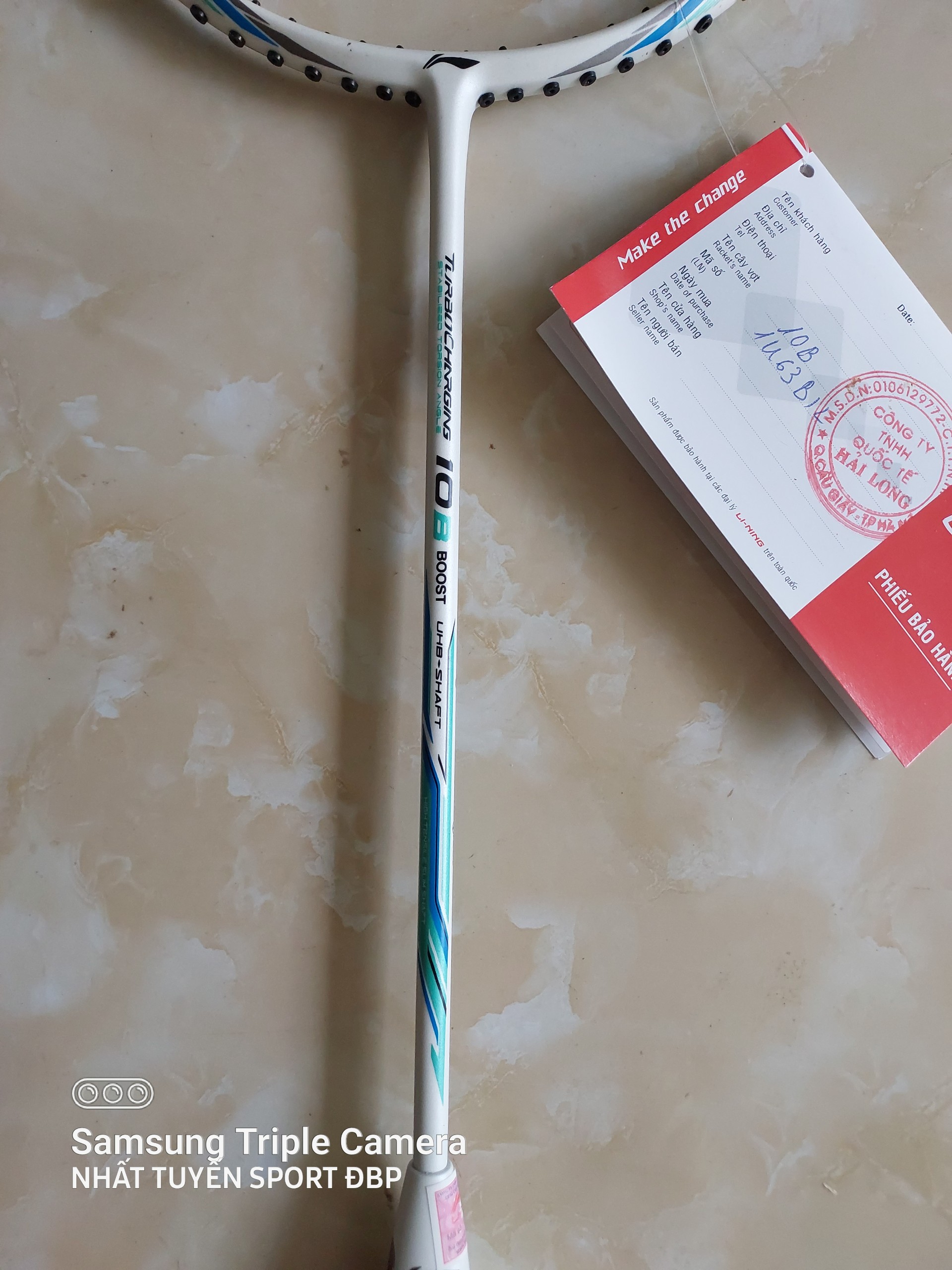 Vợt cầu lông Lining Turbo Charging 10 B Boot (Chính hãng)