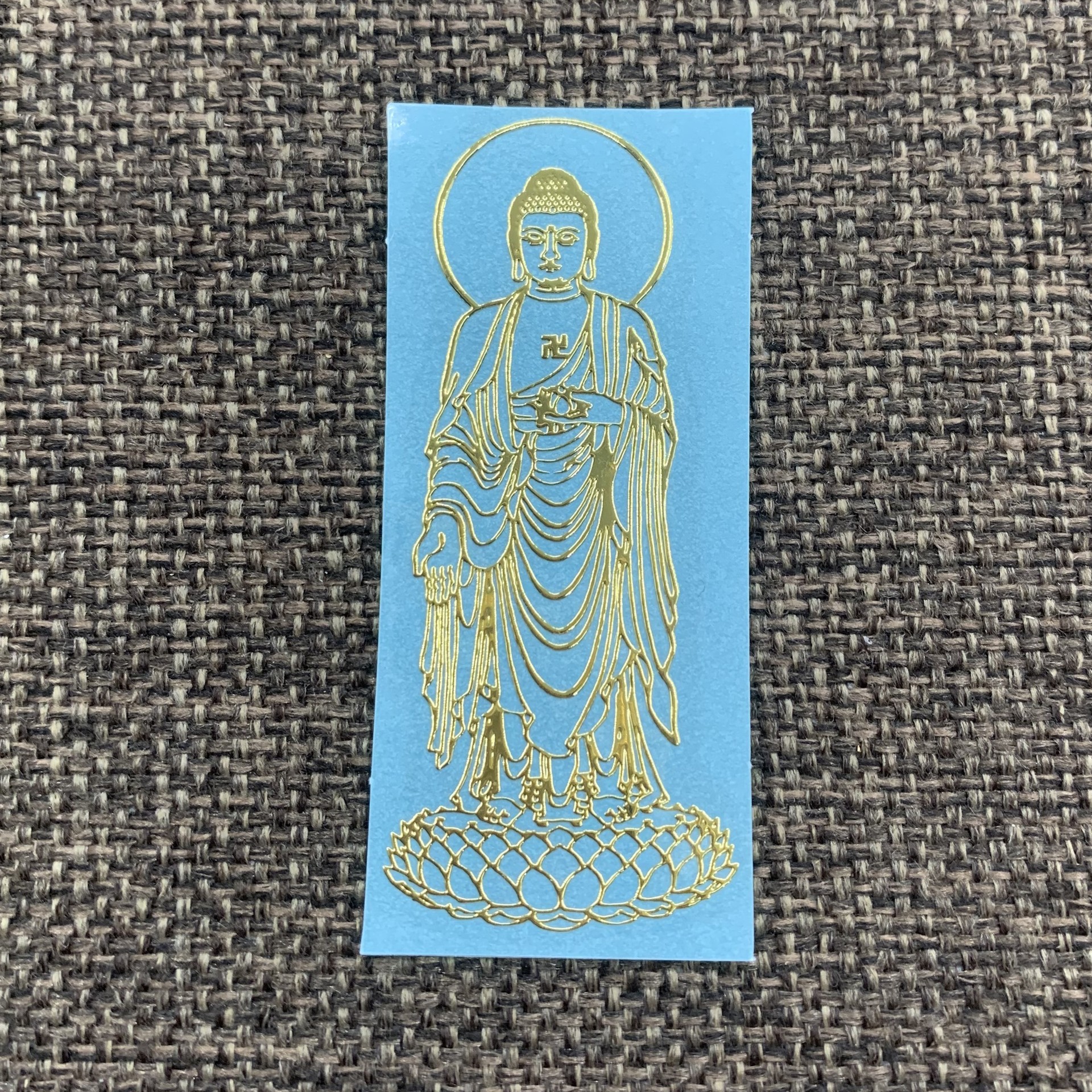 Decal phản quang hình Phật -Hoa sen dán xe-dán tường-Hình Phật bản mệnh dán điện thoại