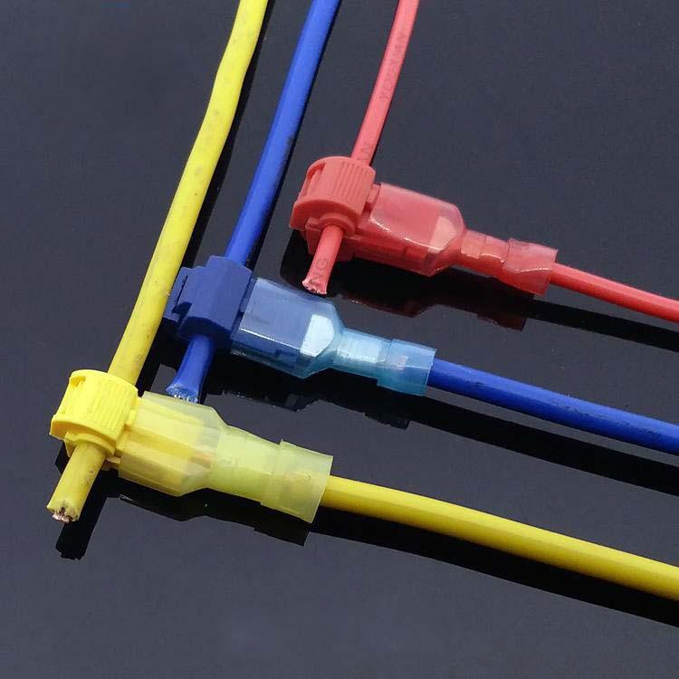 Combo 30 ( 3 loại -mỗi loại 10) Cút nối chia dây điện T-type