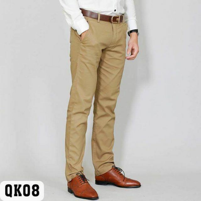 [HCM]Quần Kaki Nam Dài Công Sở Form Chuẩn