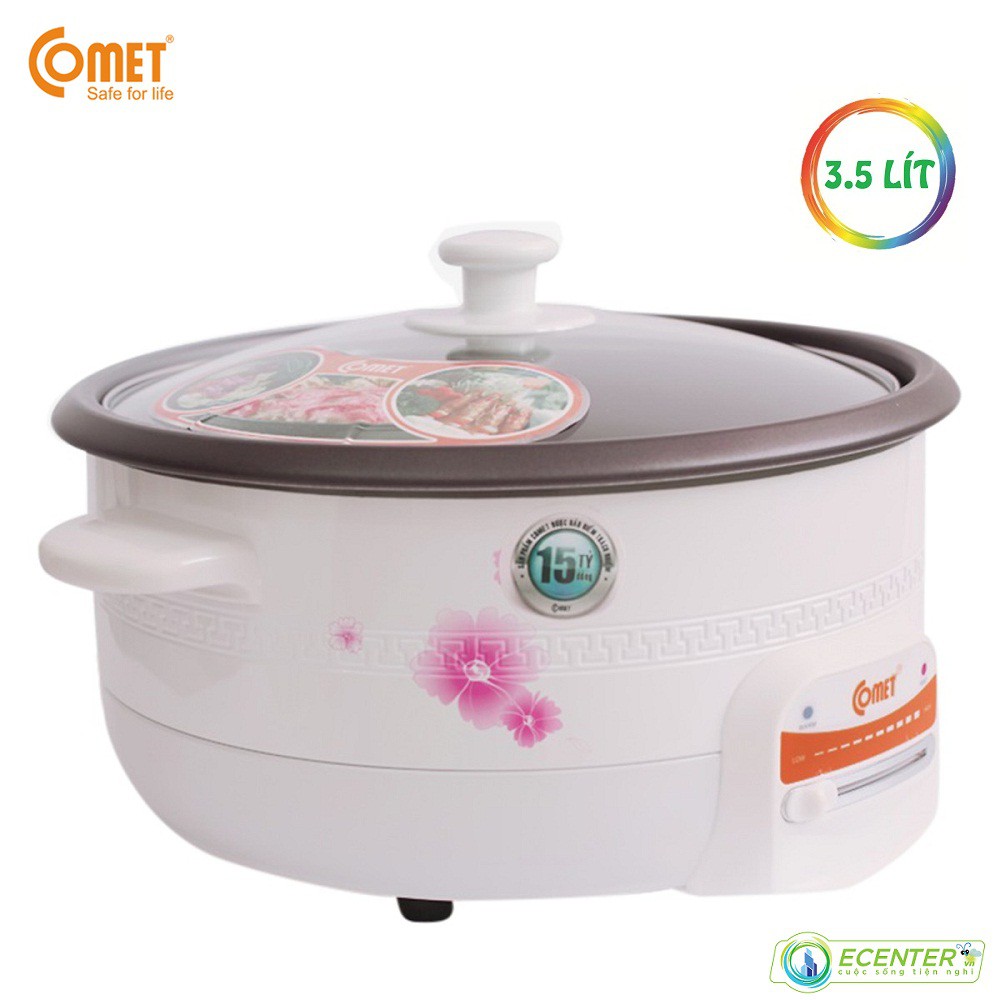 Chảo Lẩu Hấp Comet Cm7731 ( 3,5 Lít )