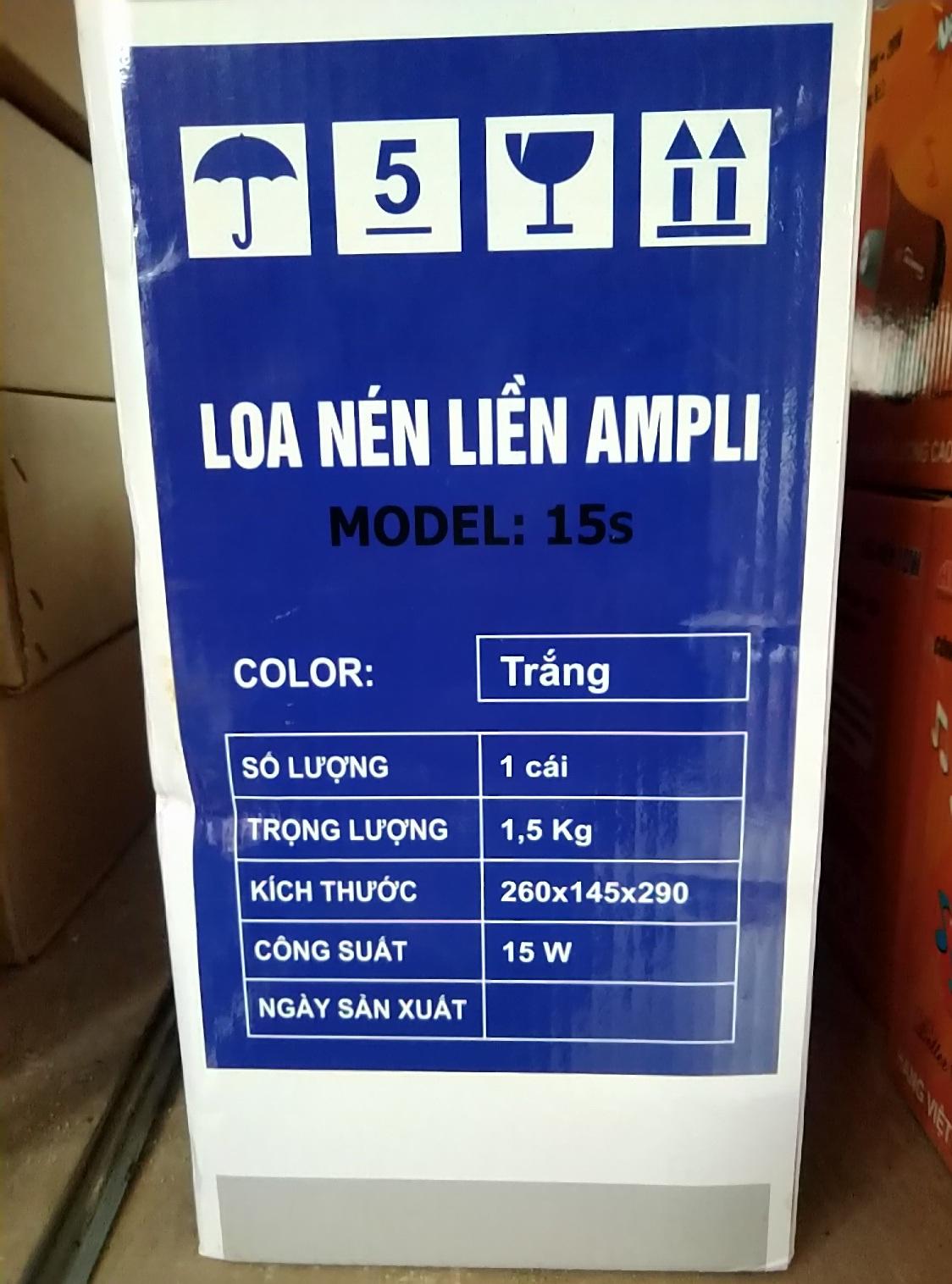 LOA NÉN LIỀN ÂM LI 12V - CÓ  THẺ NHỚ  CÓ BLUETOOTH