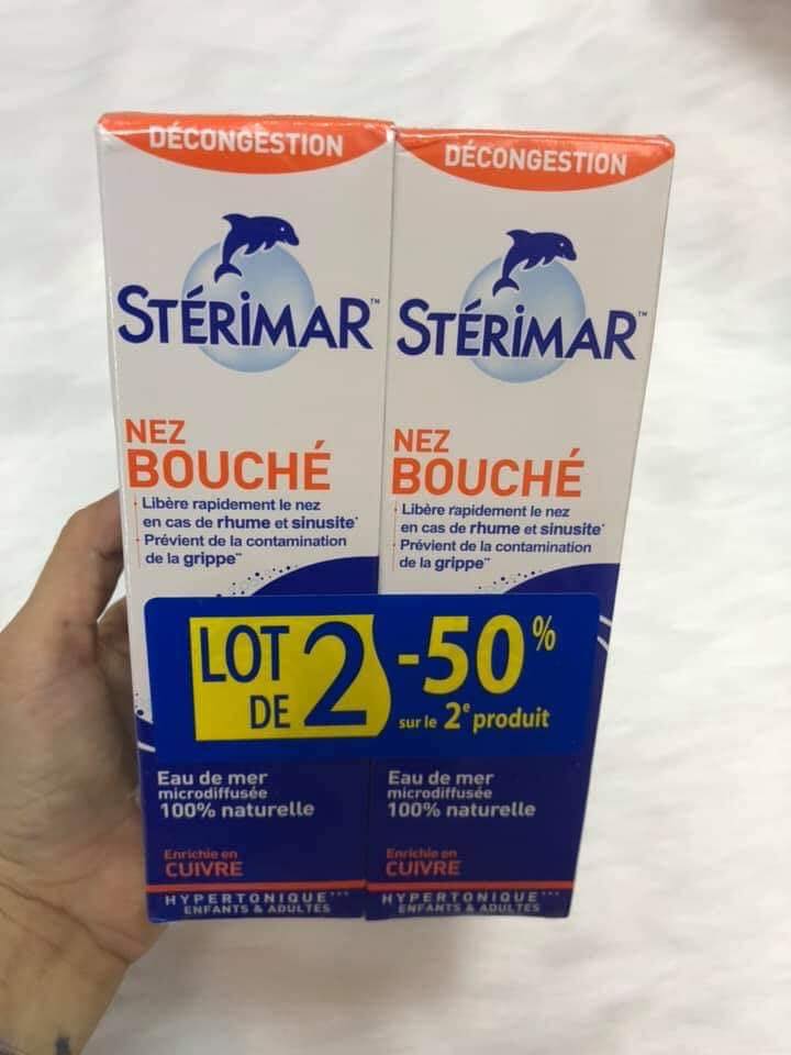 Xịt mũi cá heo Sterimar Pháp