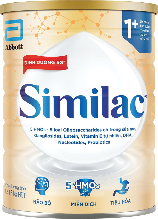 Sữa bột Similac PRODI-G 1+/0+ 850g Mới