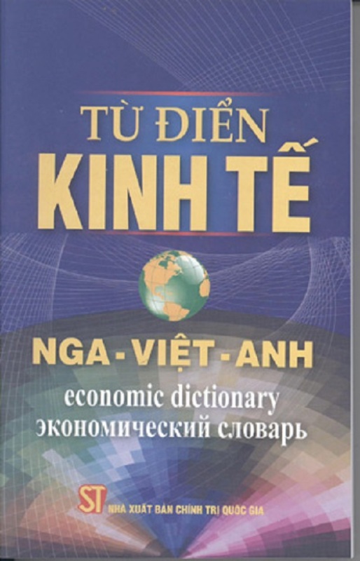 Sách Từ Điển Kinh Tế Nga Việt Anh