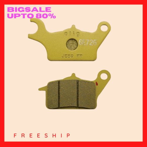 Bố Thắng Đĩa má phanh đĩa xe Wave S110 / RSX / Future 125 Fi... hiệu Elig - BỐ ĐĨA ELIG