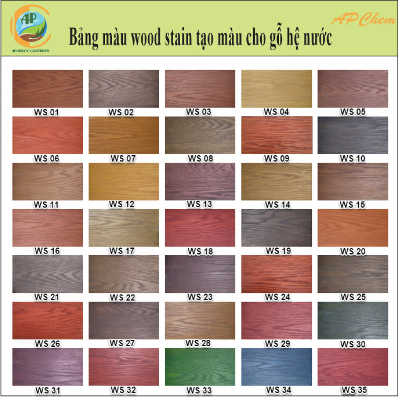 Sơn gỗ, sơn tạo màu WOOD STAIN