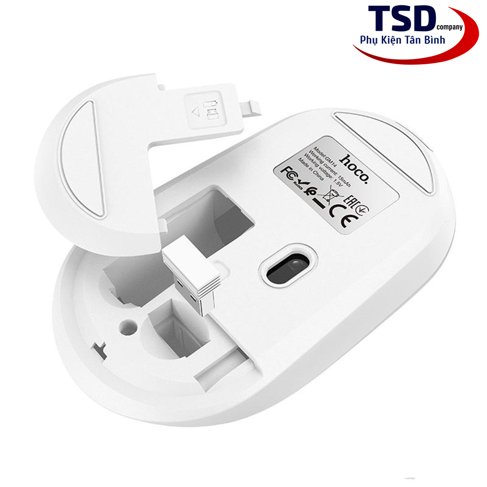 Chuột Không Dây Hoco Gm14 Chính Hãng - Mouse Wireless