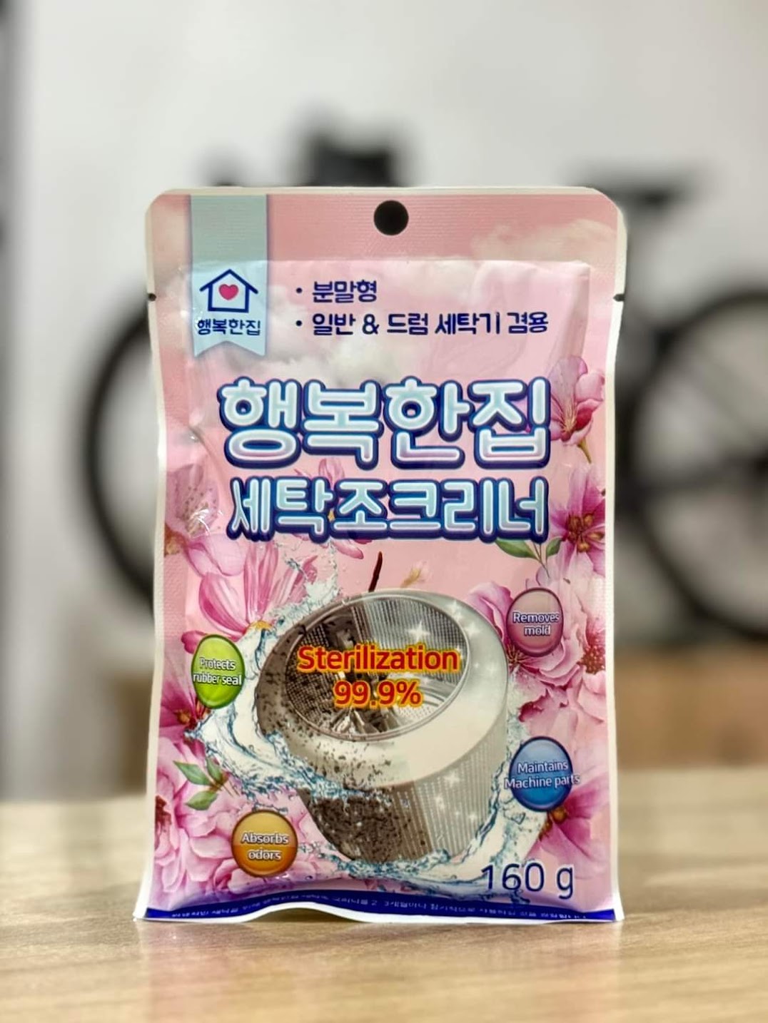 IGOOD - Bột tẩy vệ sinh lồng máy giặt Hàn Quốc Haengbokanjip 160g