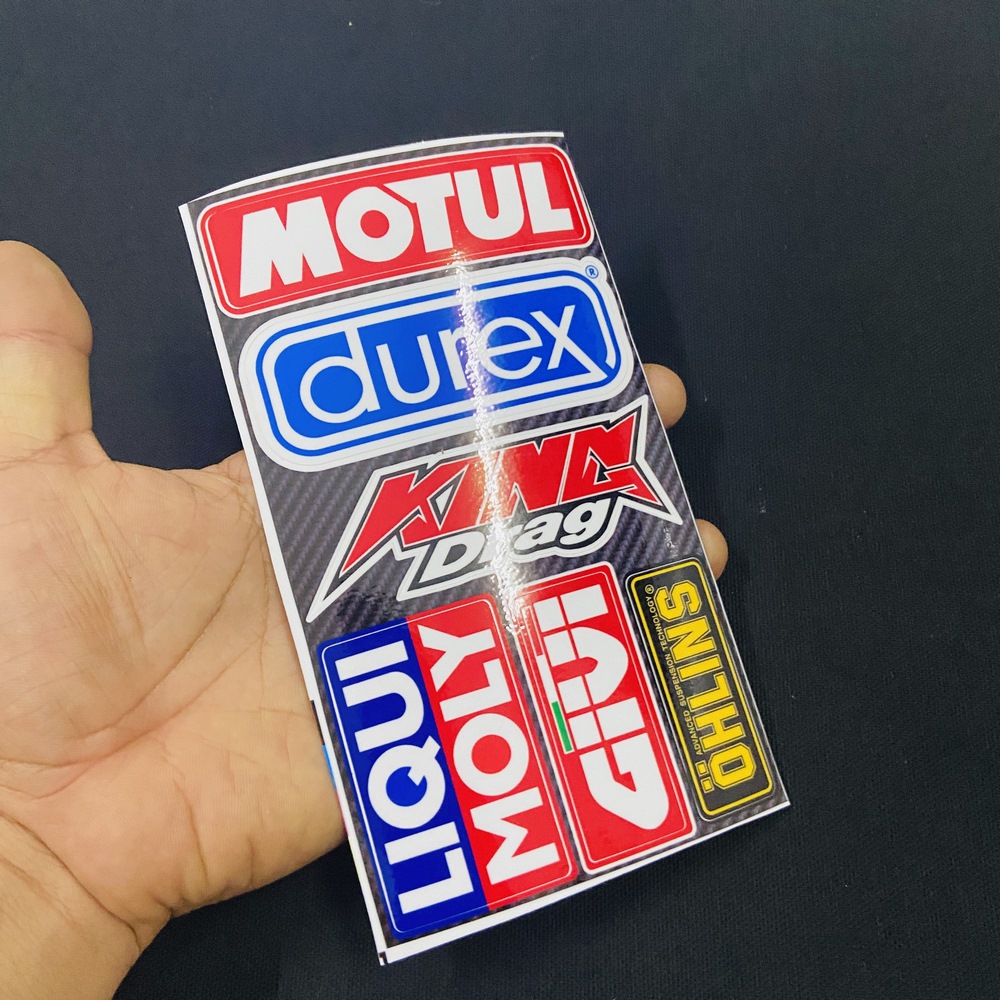 [SIÊU TEM] TEM DÁN TRANG TRÍ XE PHỦ NHỰA DẺO CAO CẤP (TEM NHỎ NGK)