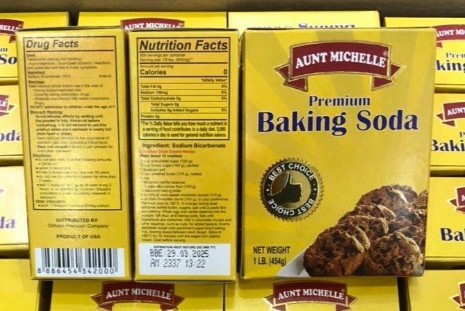 Bột Baking Soda công dụng 454g - Thương hiệu: Aunt Michelle