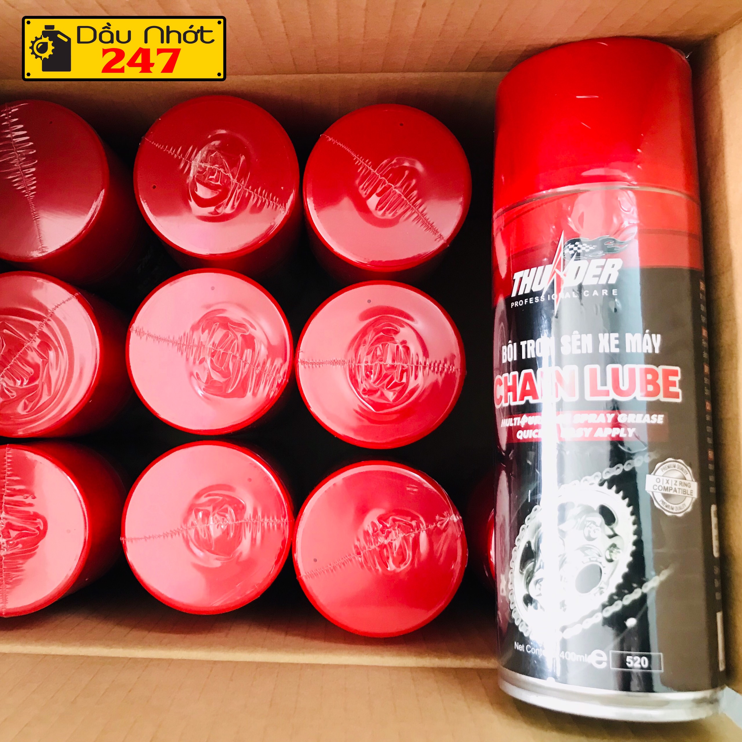 Combo vệ sinh - dưỡng sên Thunder (tặng bàn chải)