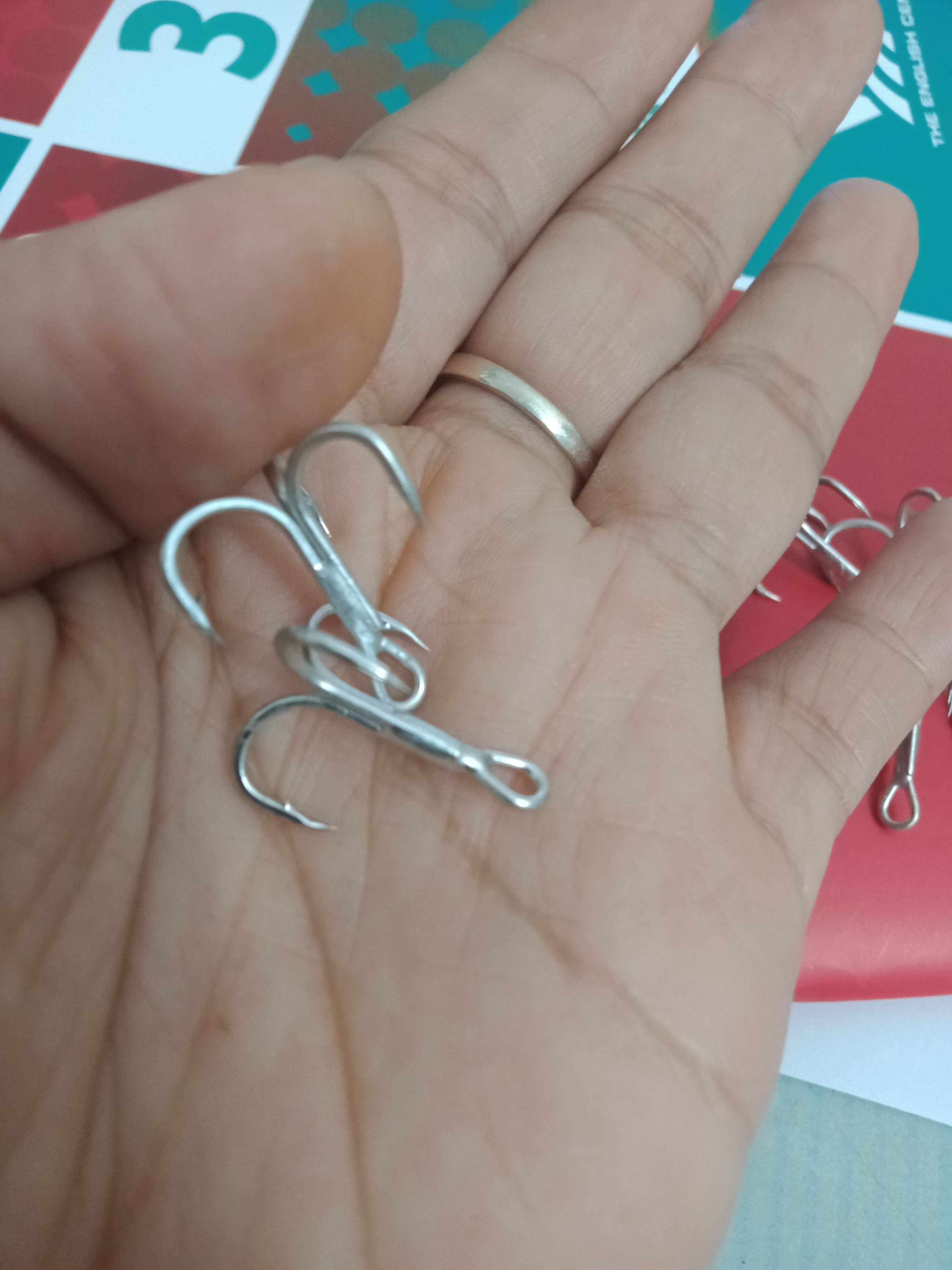Lưỡi câu cá ba tiêu Lưỡi BKK trắng giá rẻ