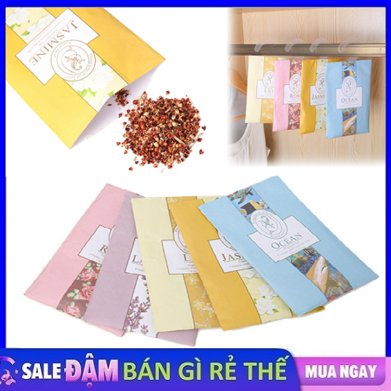 Túi thơm treo phòng treo tủ quần áo mùi hương dịu nhẹ khử mùi quần áo