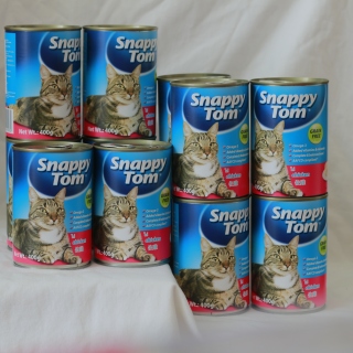 XẢ KHO TẾTPate lon 400g cho mèo trưởng thành Snappy Tom 4 vị thumbnail