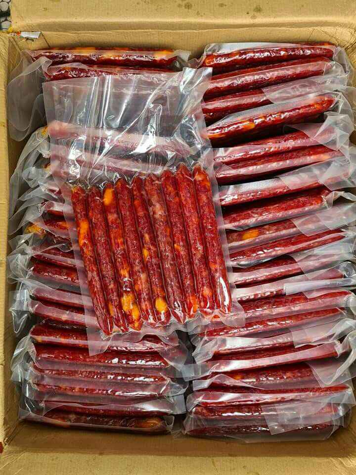 Lạp Xưởng Tôm Trứng Muối - Túi 500gr