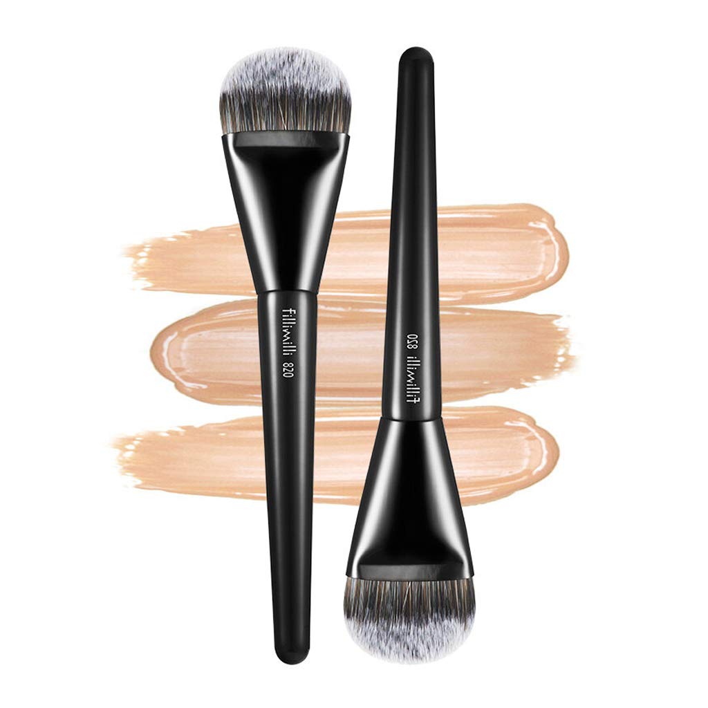 [HCM]Cọ Đánh Nền FILLIMILLI Flat Foundation Brush 820 Màu Đen