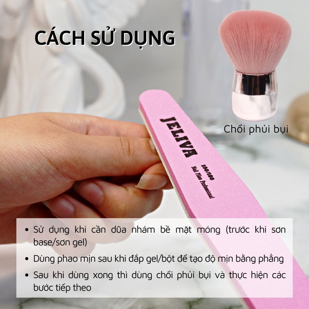 Phao móng tay dài Jeliva
