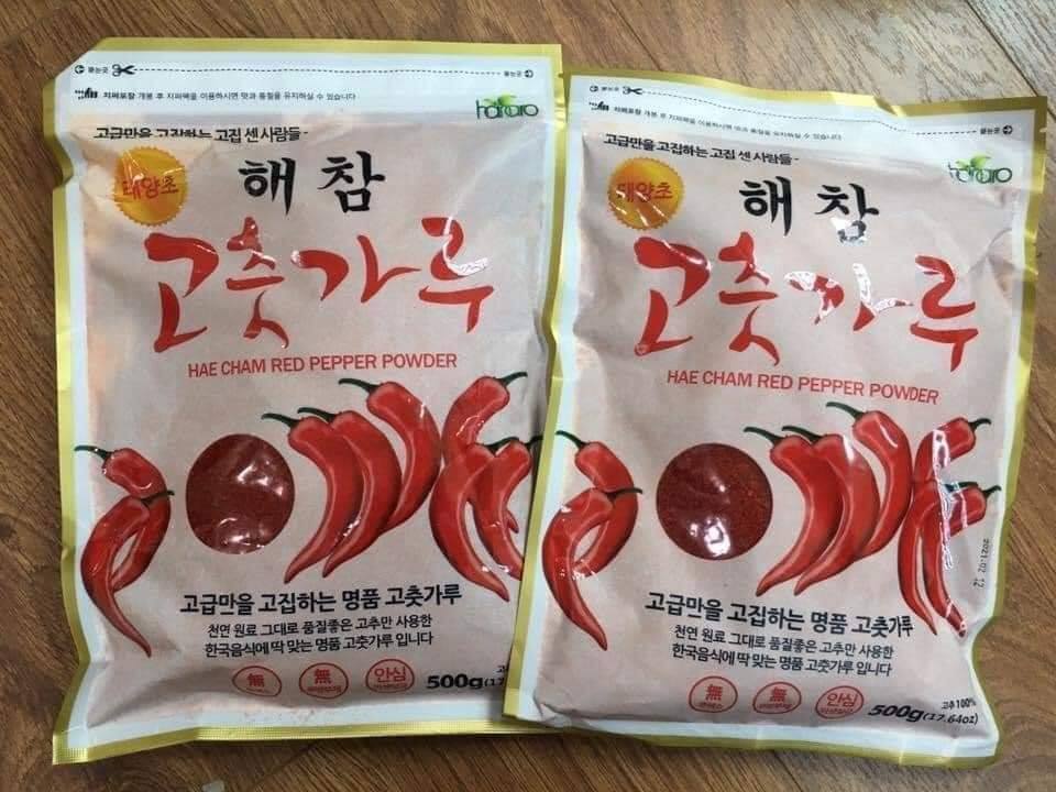 ỚT BỘT HÀN QUỐC LOẠI 1 Kg - Haecham ( Loại Đặc Biệt) vẩy cánh