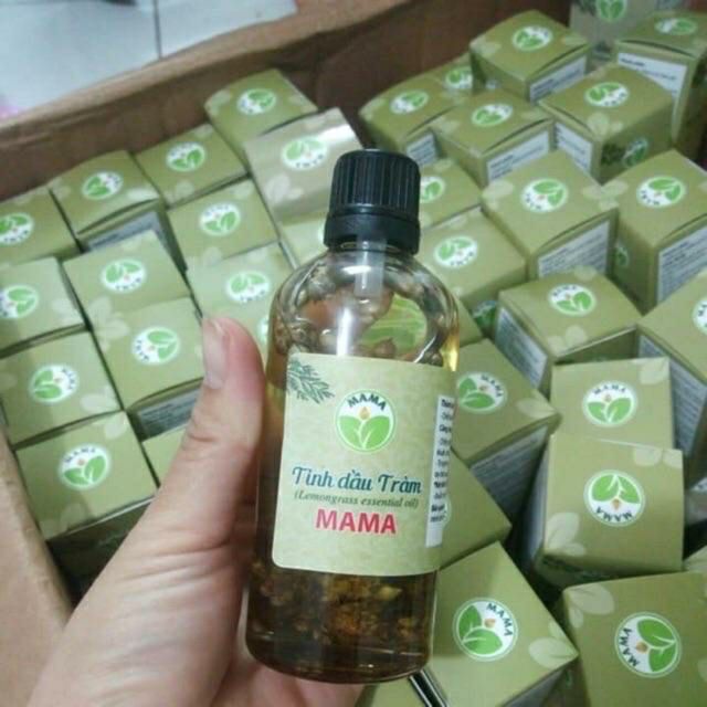 [HCM]Tinh Dầu Tràm Hoa Nén Mama 100Ml