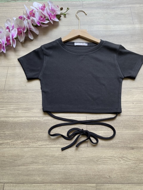 [HCM]Áo Croptop Kiểu Buột Dây