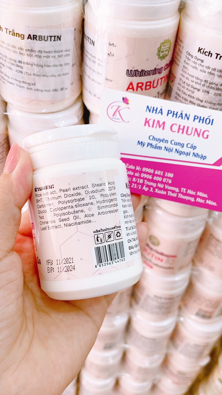 Kích trắng Arbutin Colagen chuẩn Thái