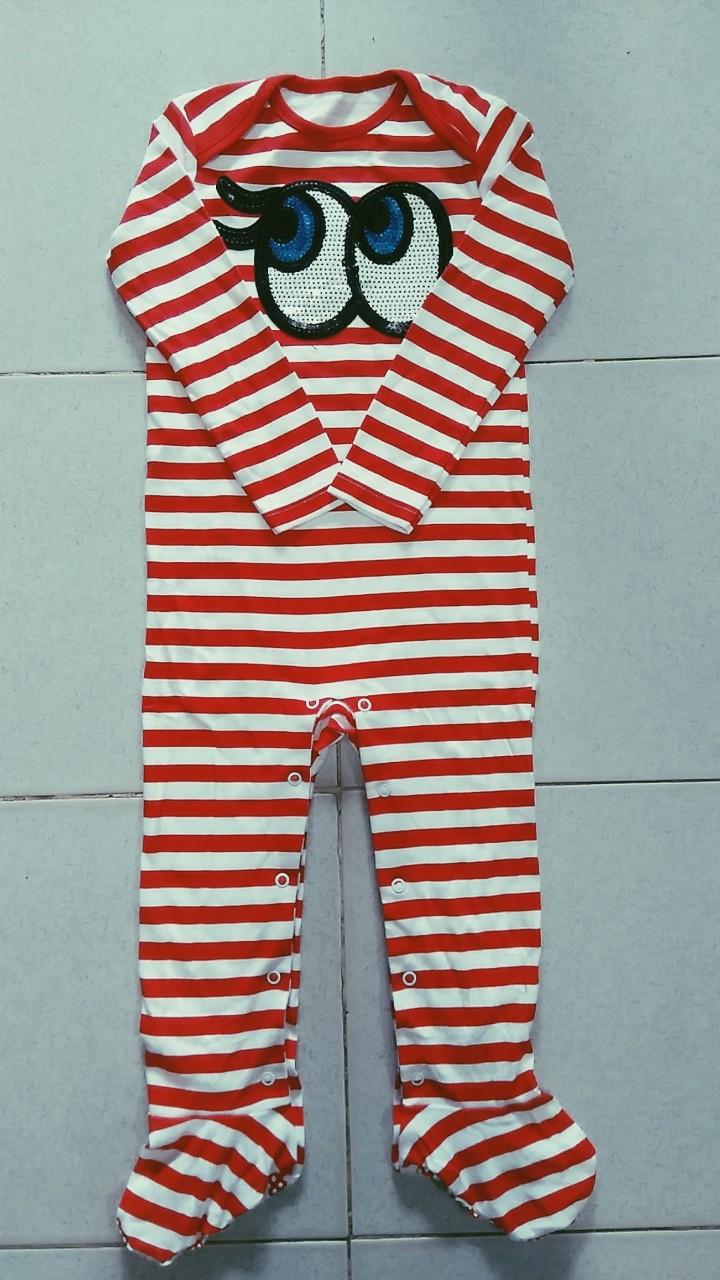 Sét 2 body liền tất Mickey cho bé 0-24 tháng