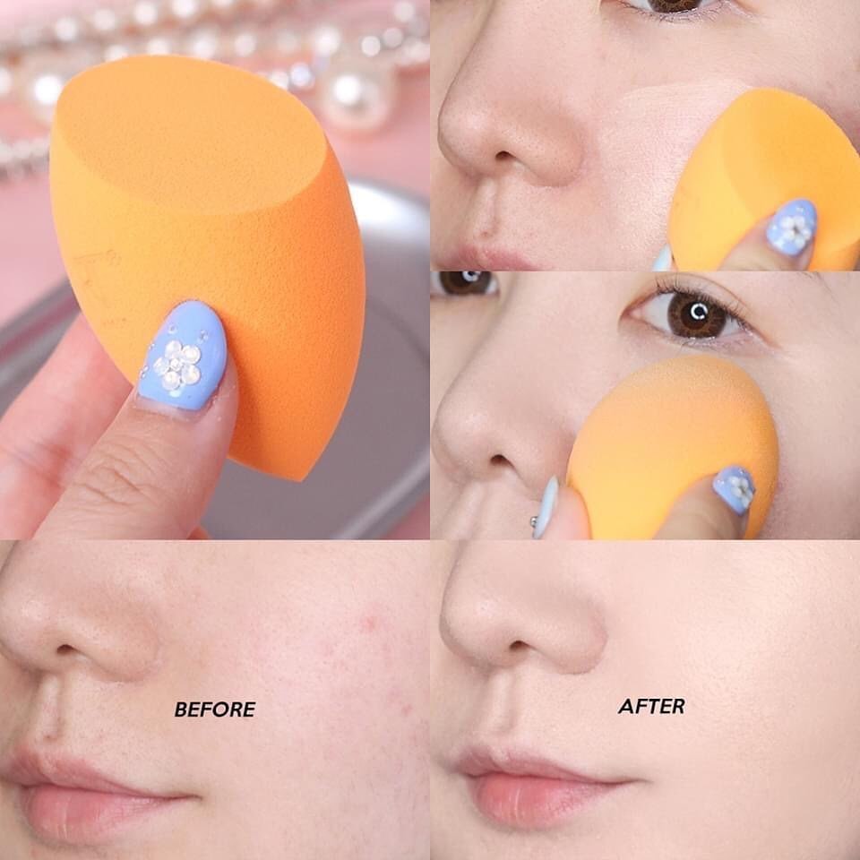 Mút Tán Kem Nền Real Techniques Miracle Complexion Sponge Real Techniques - Mẫu mới