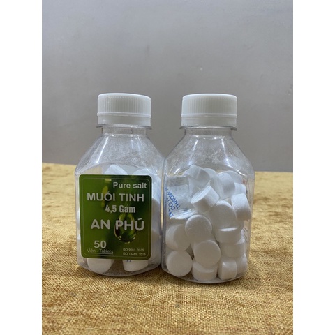 Viên Muối Sinh Lý Nacl 0,9% [Hộp 20-50 Viên]