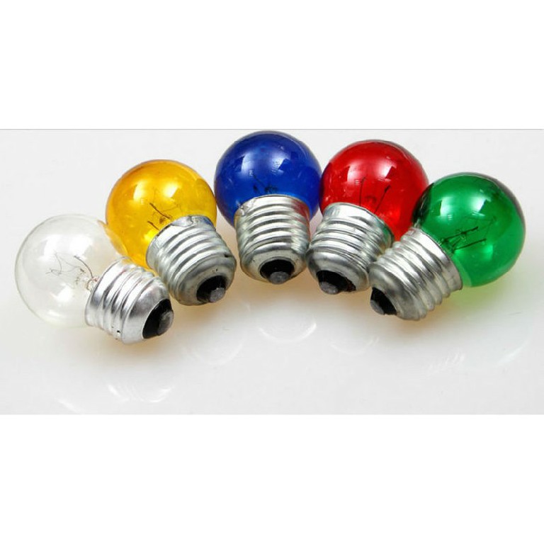 Bóng đèn sợi đốt trái chanh đuôi xoáy E27