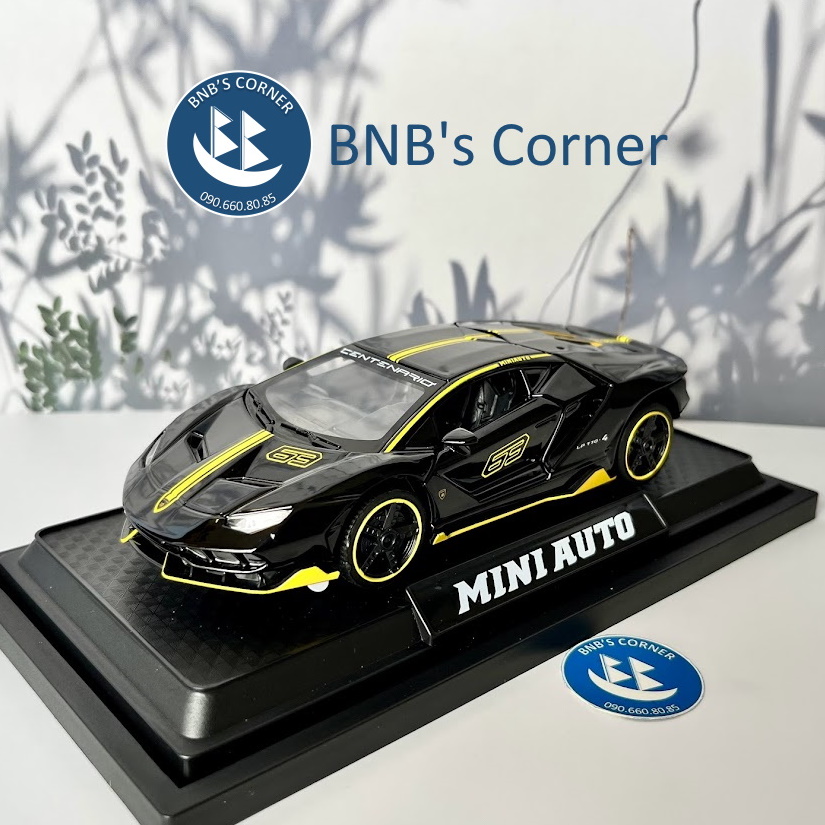 [BNB's Corner] Xe mô hình 1:32 Lamborghini Centenario hãng Mini Auto - Full box
