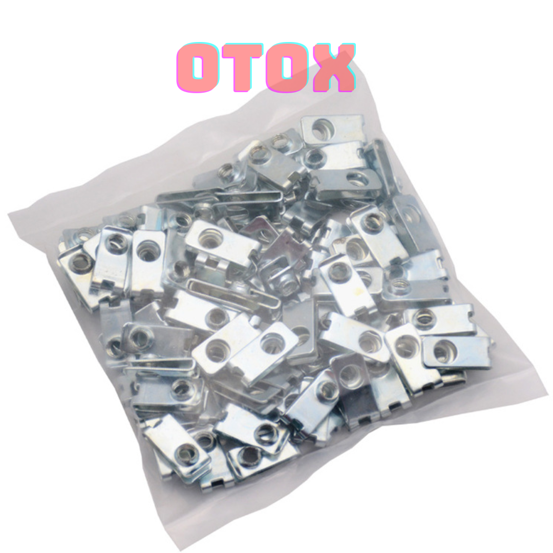 Đế sắt kẹp cố định biển số ô tô OTOX