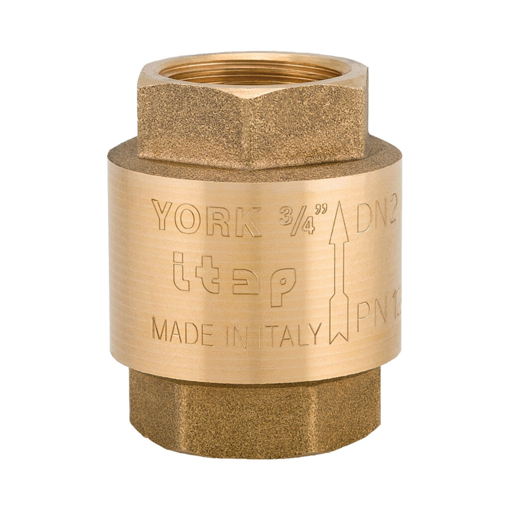 Van 1 chiều lò xo york art.103 italy phi 21 phi 27 phi 34 áp 12kg