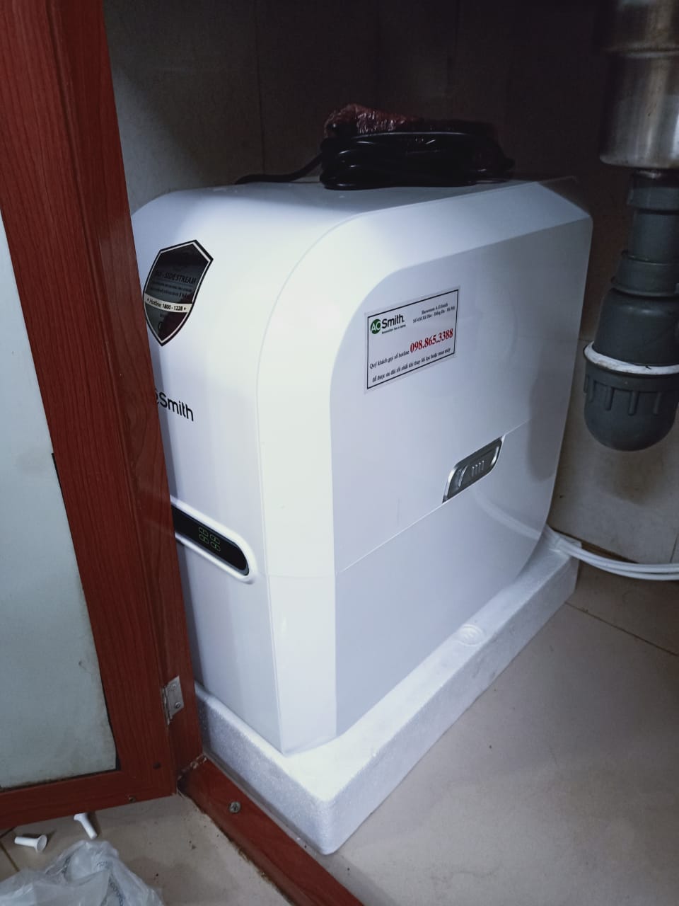 [Trả góp 0%][Miễn phí lắp đặt toàn quốc] Máy lọc nước RO A.O.Smith aosmith G1