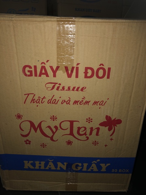 Khăn giấy khô bỏ túi my lan(1 bịch)