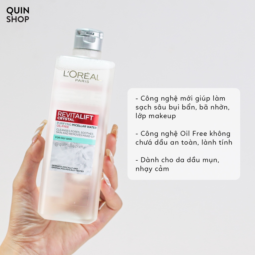 Nước Tẩy Trang Loreal Micellar Water 3 In 1