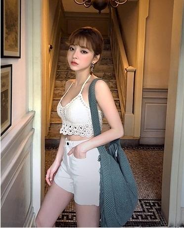 [HCM]Áo len hai dây đi biển xinh xắn